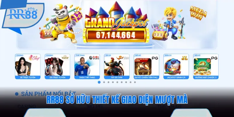 RR88 🏆 Link Trang Chủ RR88.COM Vuýp 🎉 Đăng Ký Thưởng +88K 25 Trang game RR88 sở hữu thiết kế giao diện mượt mà
